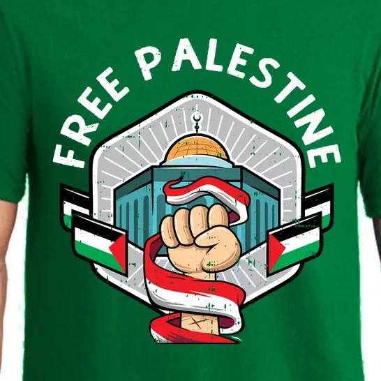 Free Palestine Flag Save Gaza Strip End The Occupation Pajama Set