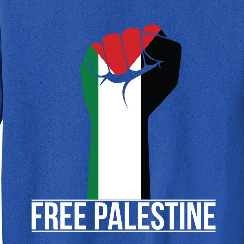 Free Palestine Funny Gift Palestine Flag Funny Gift Sweatshirt