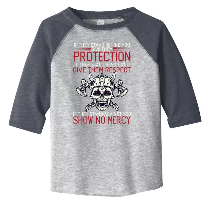 Family Protection Fighter Valhalla Odin Nordic Viking Toddler Fine Jersey T-Shirt