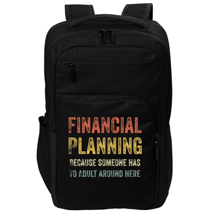 Financial Planning Finance Departt Team Appreciation Week Impact Tech Backpack