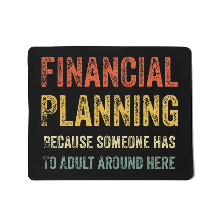 Financial Planning Finance Departt Team Appreciation Week Mousepad