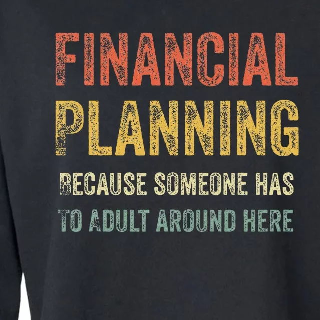 Financial Planning Finance Departt Team Appreciation Week Cropped Pullover Crew