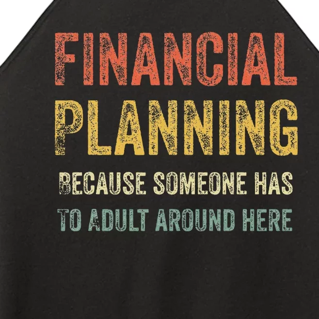 Financial Planning Finance Departt Team Appreciation Week Women’s Perfect Tri Rocker Tank