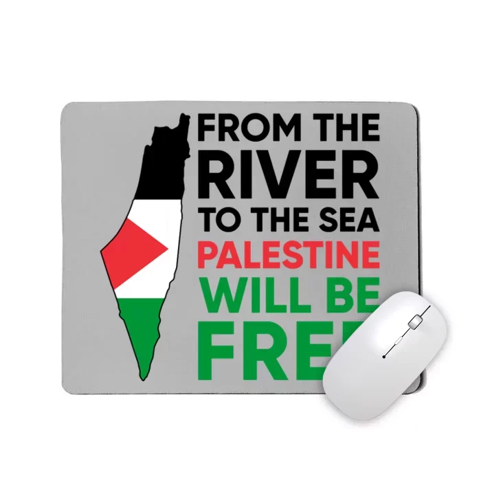 Free Palestine Flag I Stand With Palestine Free Palestine Mousepad