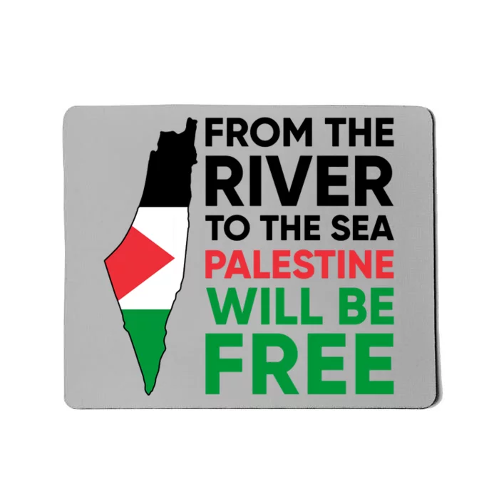 Free Palestine Flag I Stand With Palestine Free Palestine Mousepad