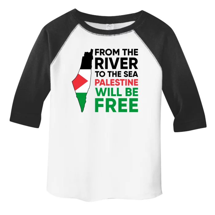 Free Palestine Flag I Stand With Palestine Free Palestine Toddler Fine Jersey T-Shirt