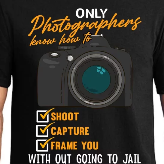 Funny Photographers Funny Photography Cool Gift Pajama Set