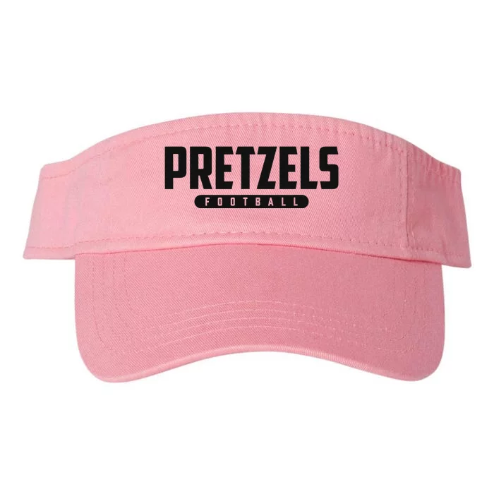 Freeport Pretzels Football Valucap Bio-Washed Visor