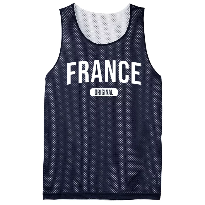 French Pride France Mesh Reversible Basketball Jersey Tank