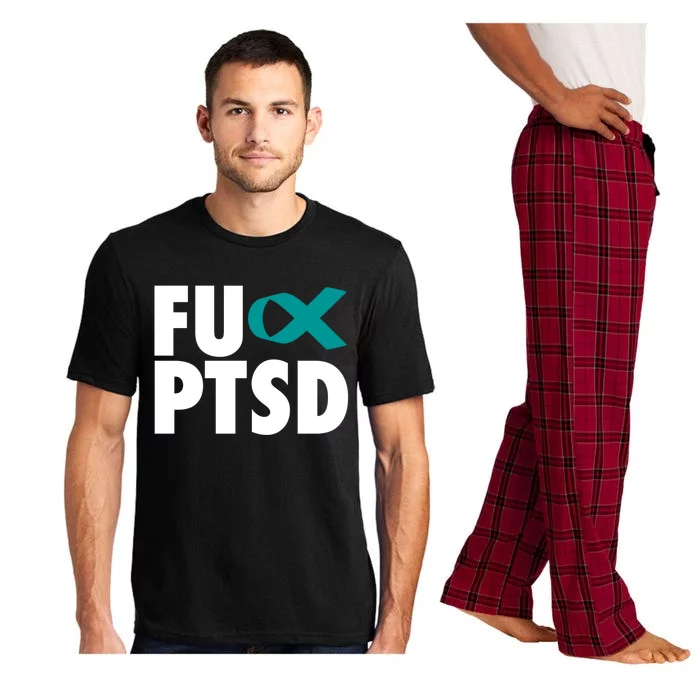 Fu Ptsd Funny Gift Post Traumatic Stress Disorder Awareness Gift Pajama Set