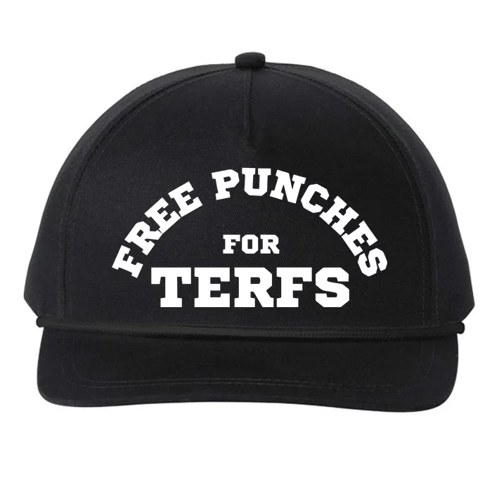 Free Punches For Terfs Snapback Five-Panel Rope Hat