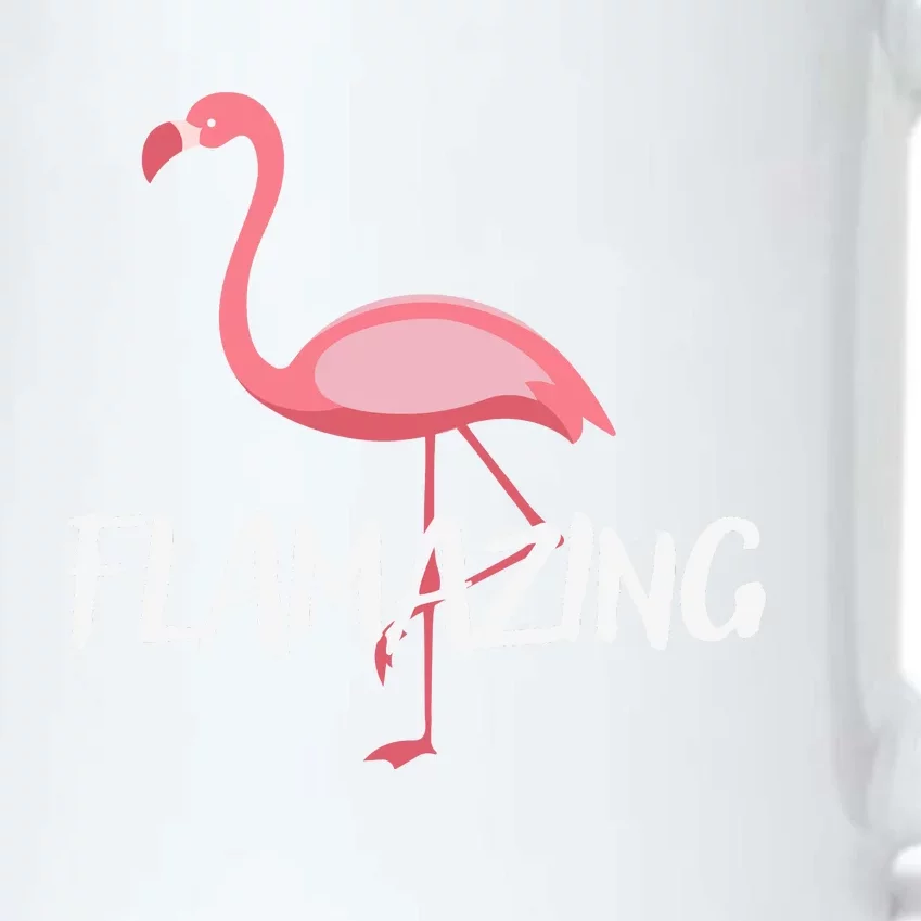 Flamazing Pink Flamingo Novelty Flamingo Black Color Changing Mug