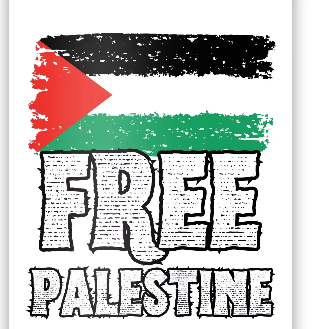 Free Palestine Flag Poster