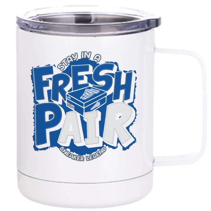 Fresh Pair Front & Back 12oz Stainless Steel Tumbler Cup