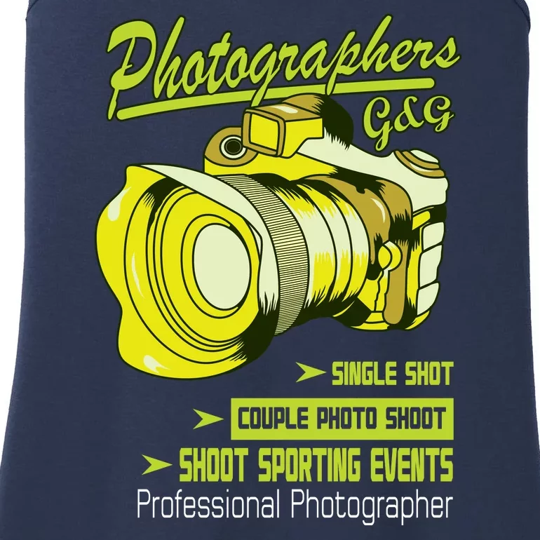 Funny Photographer Ladies Essential Tank