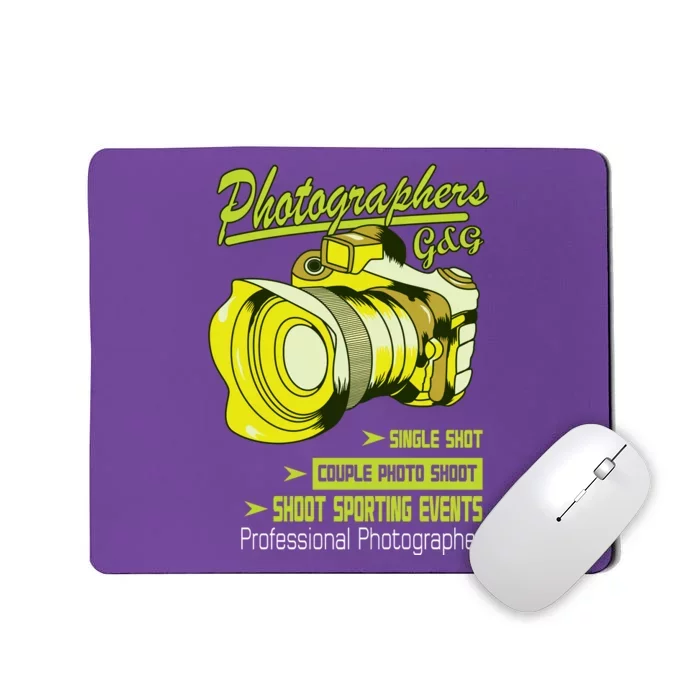 Funny Photographer Mousepad