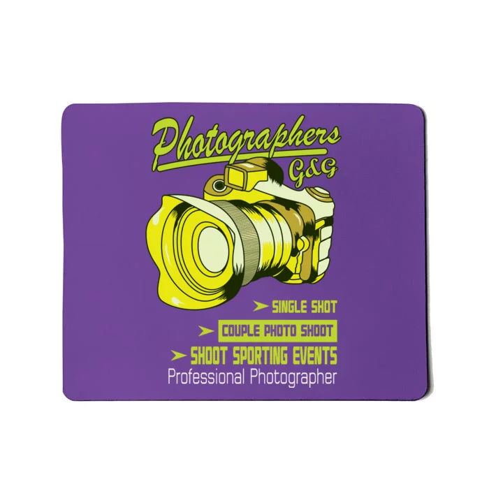 Funny Photographer Mousepad