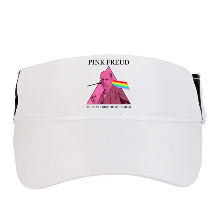 Funny Pink Freud The Dark Side Of Your Mom Adult Drive Performance Visor