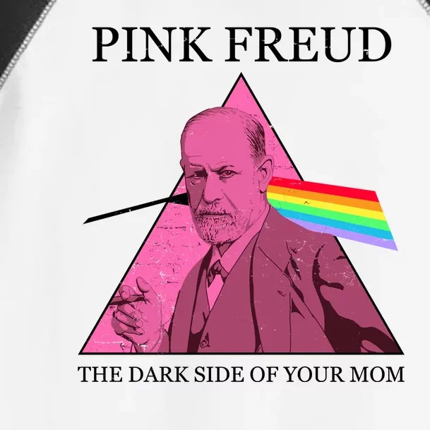 Funny Pink Freud The Dark Side Of Your Mom Toddler Fine Jersey T-Shirt