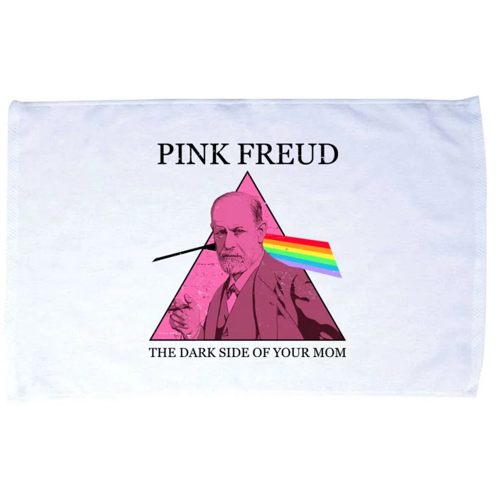 Funny Pink Freud The Dark Side Of Your Mom Microfiber Hand Towel