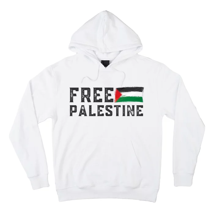 Free Palestine Flag Arabic Gaza Hoodie