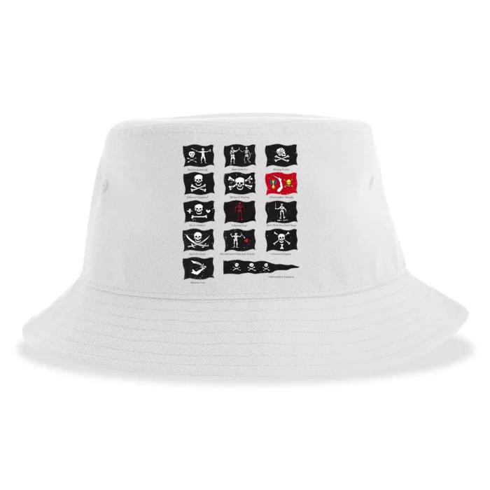 Famous Pirates Flags Sustainable Bucket Hat