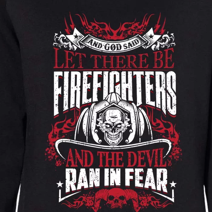 Funny Proud Firefighter Christmas Gift Fire Gift Womens California Wash Sweatshirt