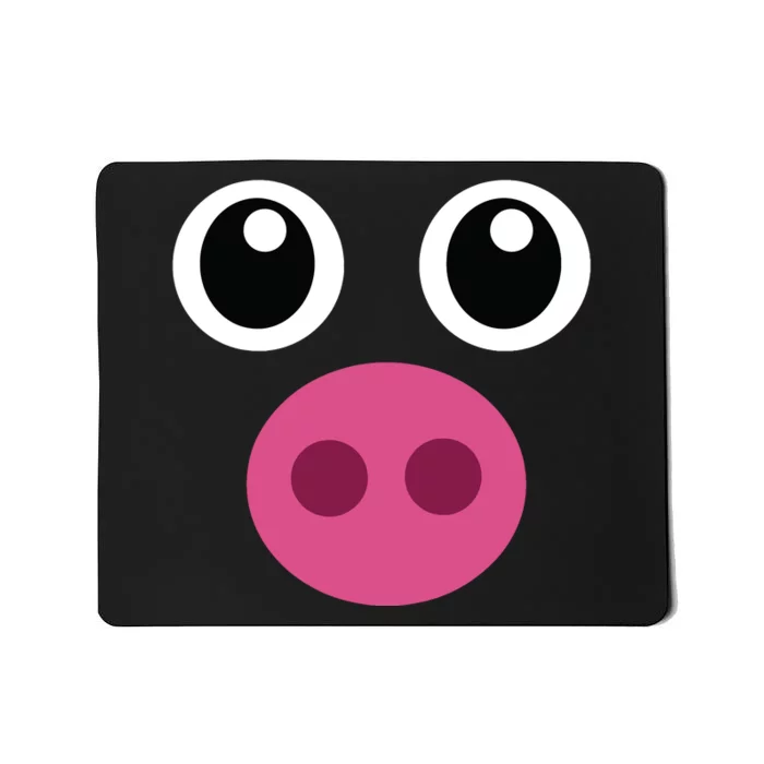 Funny Pig Face Swine Halloween Costume Gift Mousepad