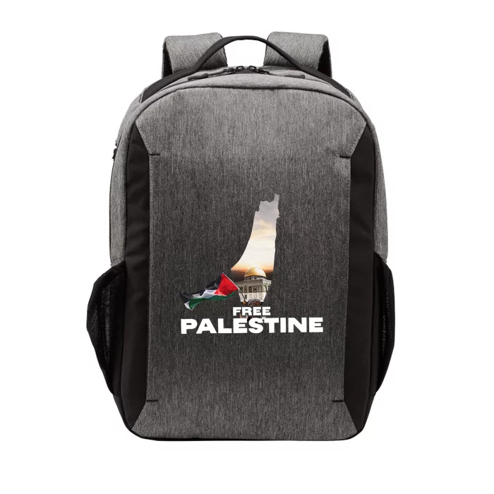 Free Palestine Flag Pray For Palestine Vector Backpack