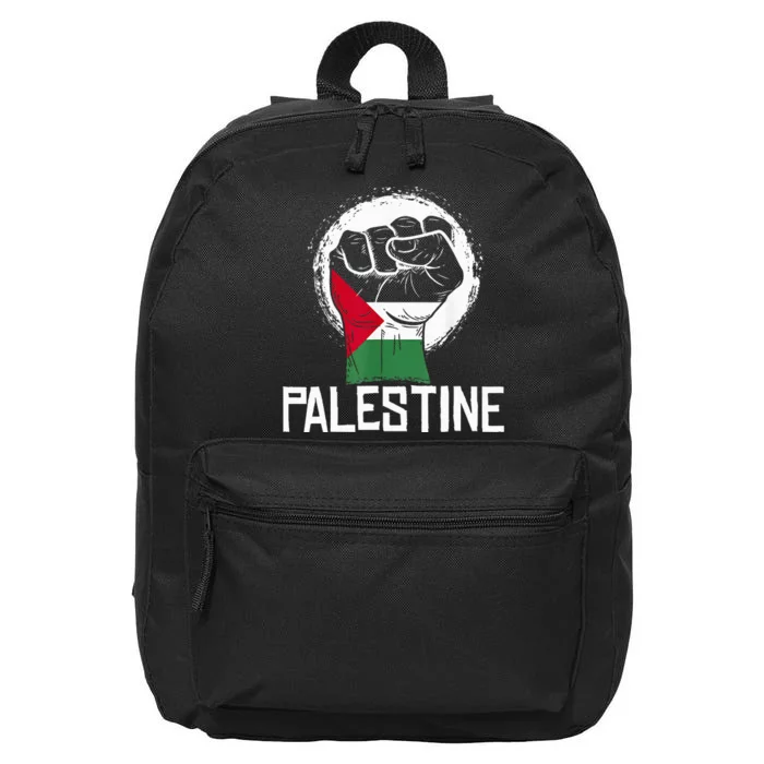 Free Palestine 16 in Basic Backpack