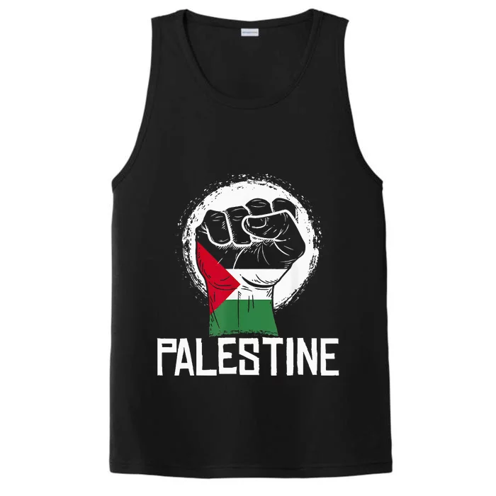 Free Palestine Performance Tank