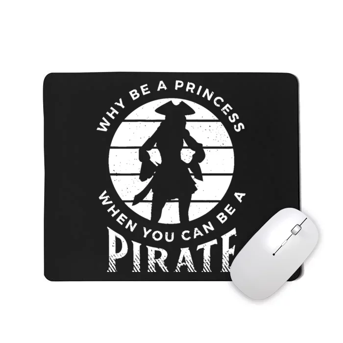 Funny Pirate Freebooter Buccaneer Caribbean Adventure Mousepad