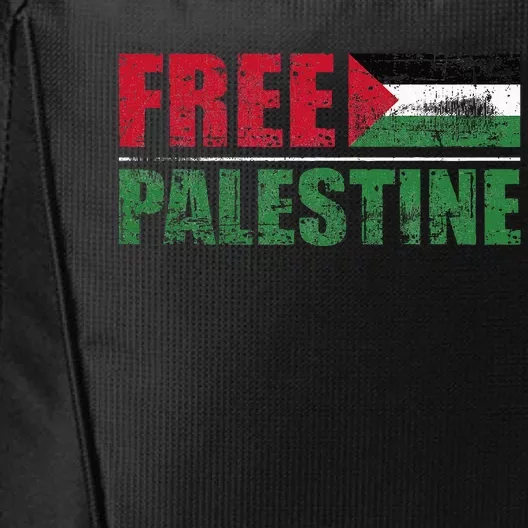 Free Palestine City Backpack