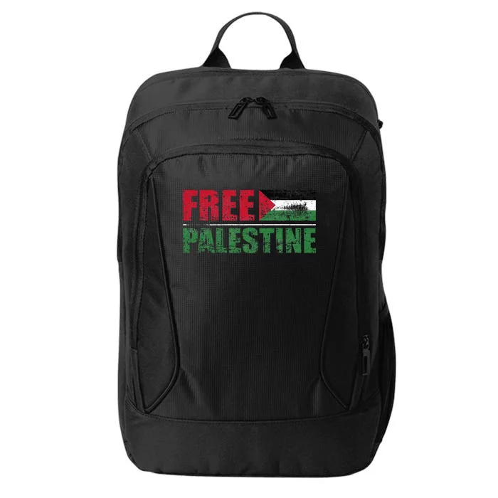 Free Palestine City Backpack