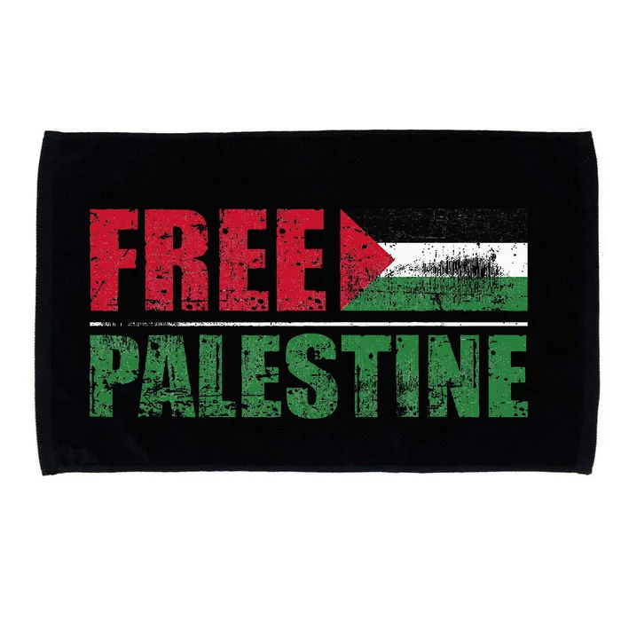 Free Palestine Microfiber Hand Towel