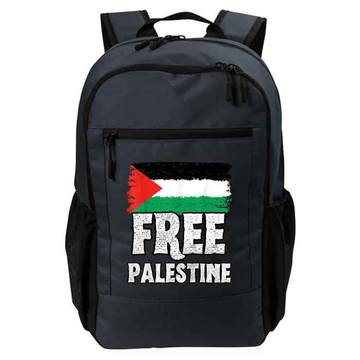 Free Palestine Flag Daily Commute Backpack