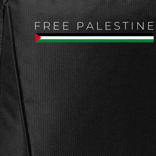 Free Palestine Flag City Backpack