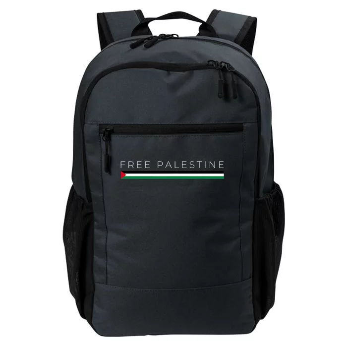 Free Palestine Flag Daily Commute Backpack