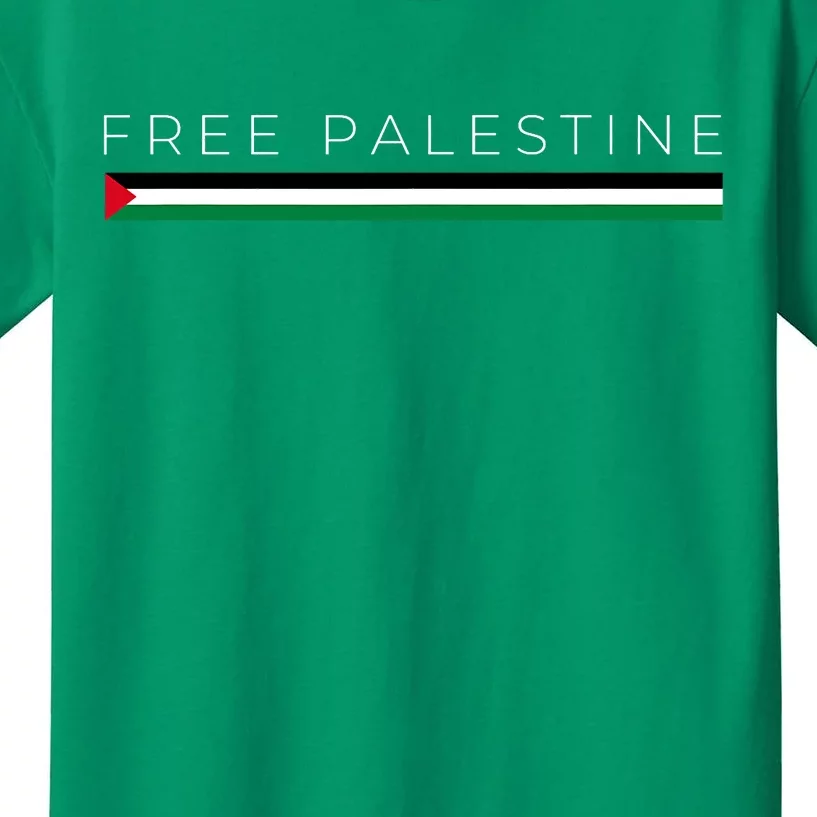 Free Palestine Flag Kids T-Shirt