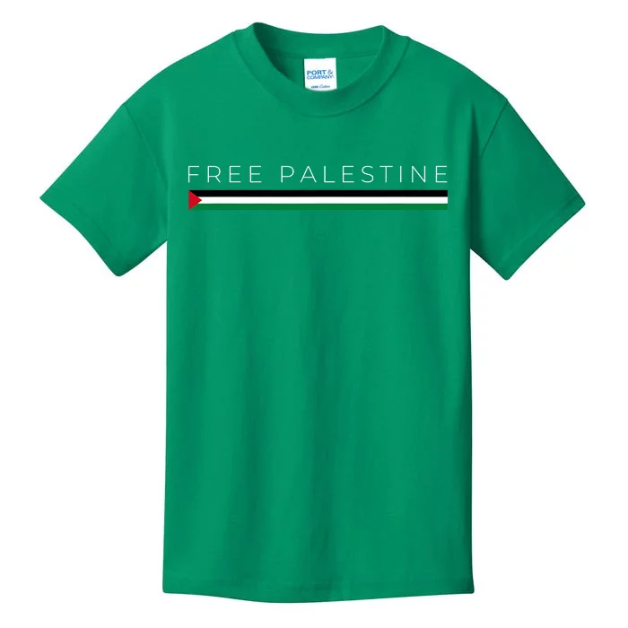 Free Palestine Flag Kids T-Shirt