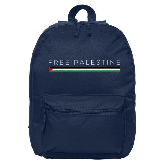 Free Palestine Flag 16 in Basic Backpack