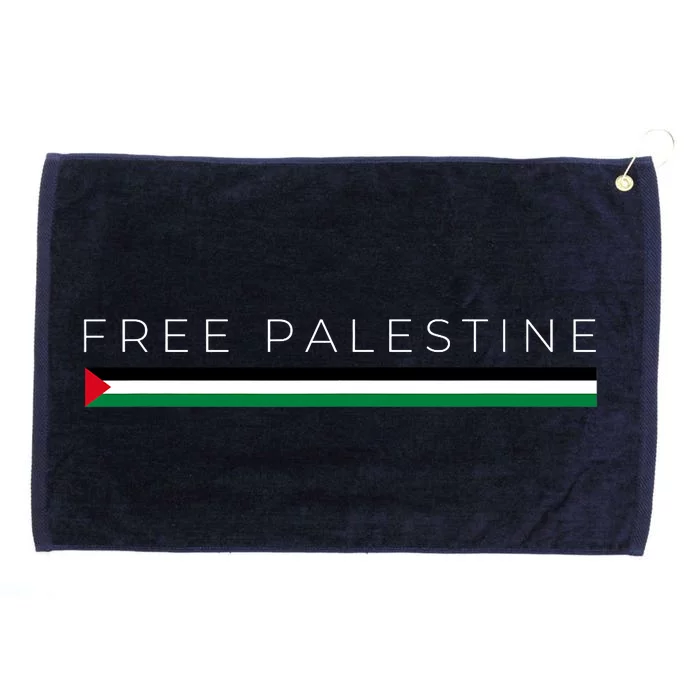 Free Palestine Flag Grommeted Golf Towel