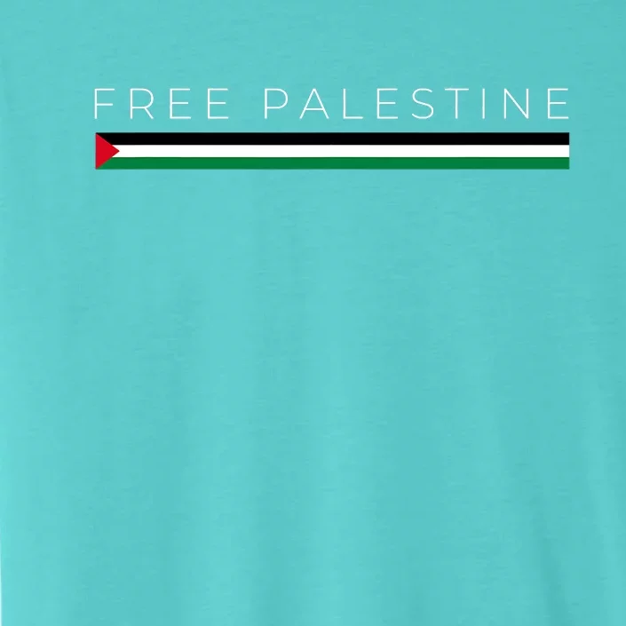 Free Palestine Flag ChromaSoft Performance T-Shirt