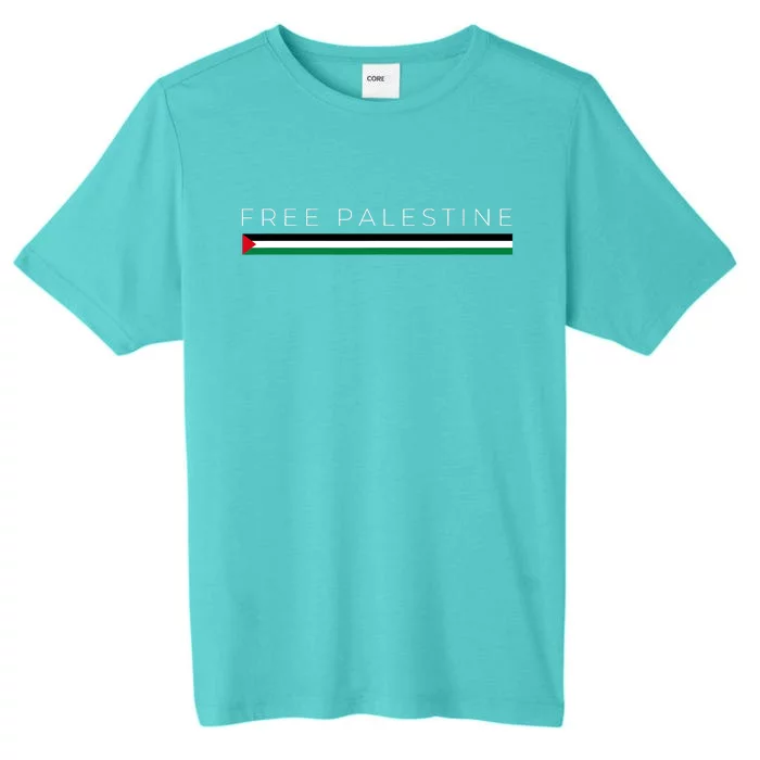 Free Palestine Flag ChromaSoft Performance T-Shirt