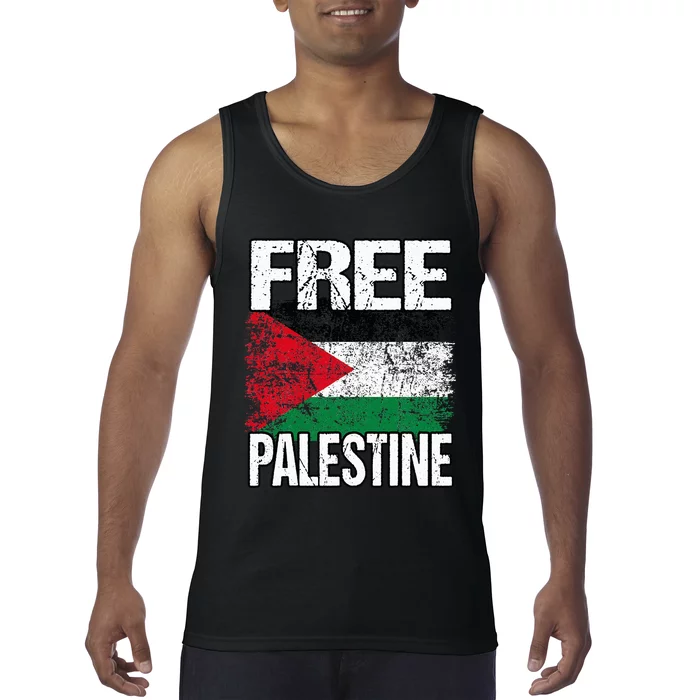 Free Palestine Tank Top