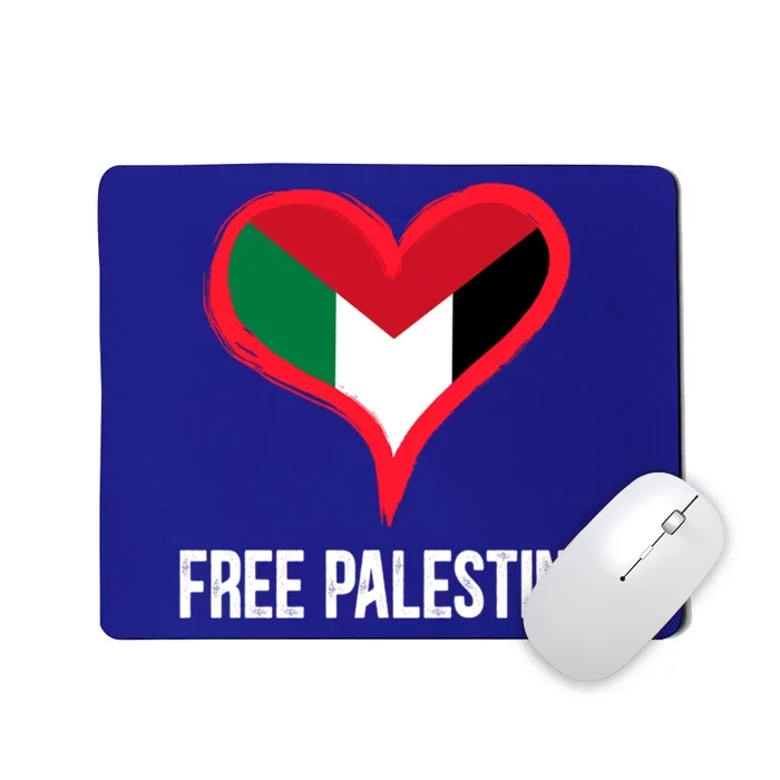 Free Palestine Free Palestine Flag Support Ghaza Peace Great Gift Mousepad