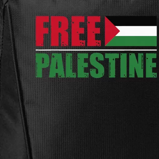 Free Palestine City Backpack