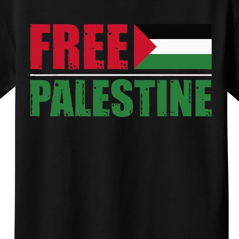 Free Palestine Kids T-Shirt