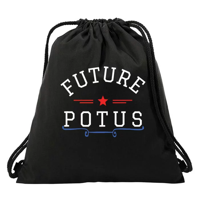 Future Potus Funny President Drawstring Bag