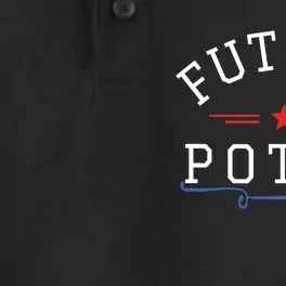 Future Potus Funny President Dry Zone Grid Performance Polo